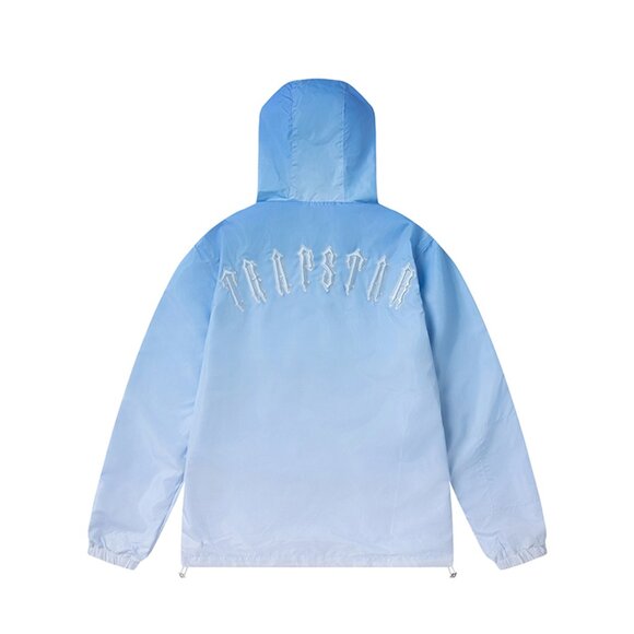 Trapstar Light Blue Hooded Windbreaker - Picture 2 of 4